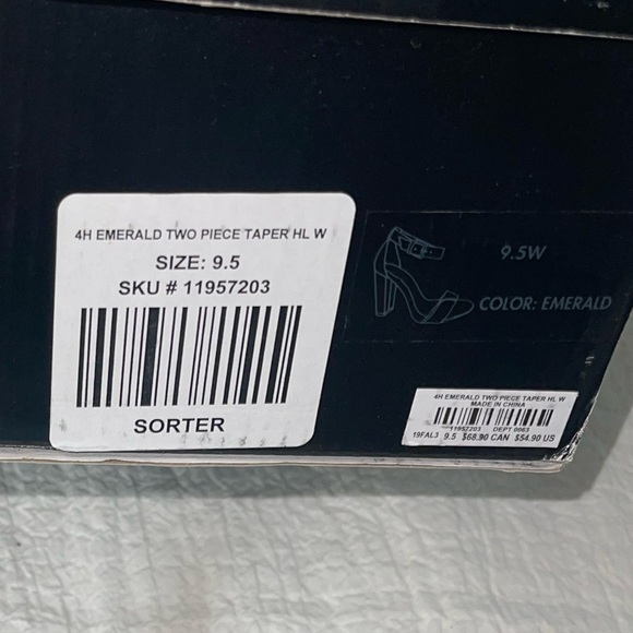 Torrid Emerald faux suede heel - Picture 7 of 7